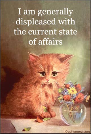 MAGNET: I am generally displeased with the current state