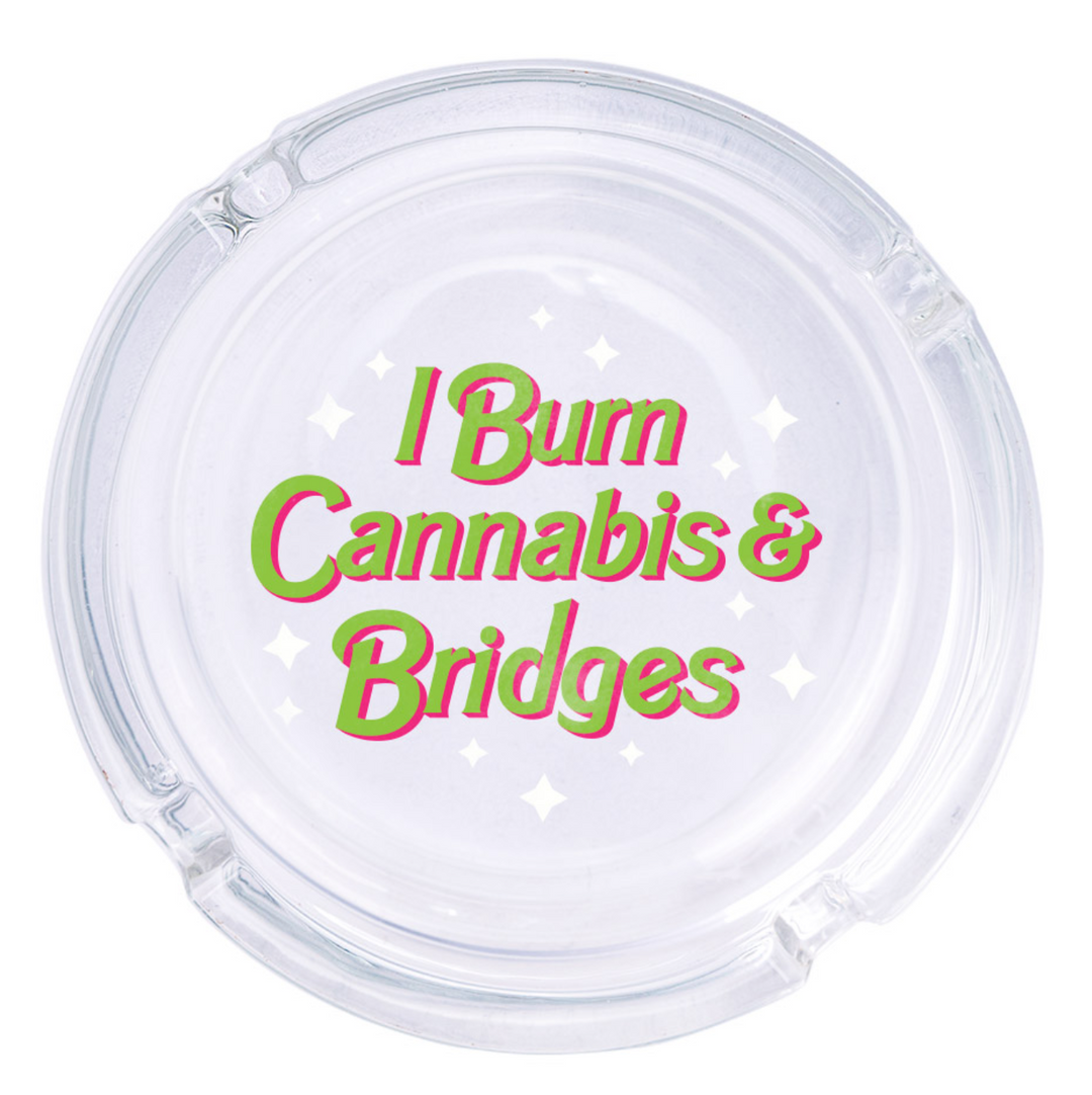 Cannabis and Bridges Ashtray
