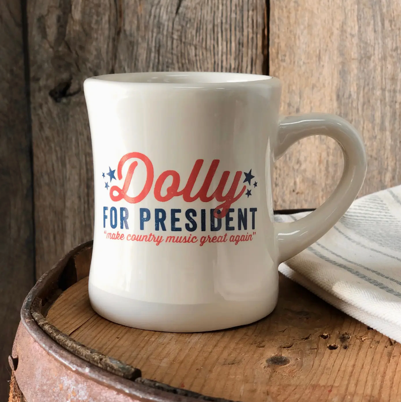 Dolly For President - Diner Mug