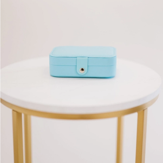Harlow Jewelry Case: Turquoise