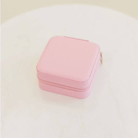 Kristen Jewelry Travel Case: Bubblegum