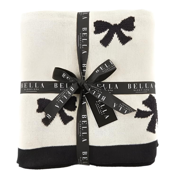 Bow Throw Blanket