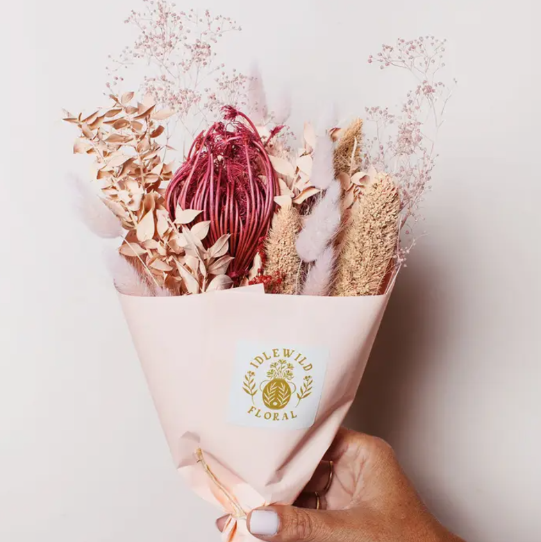 Strawberry Dried Flower Bouquet