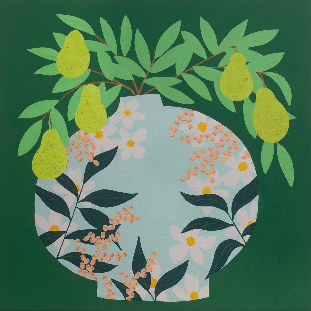 12" x 12" Pear Branch Print