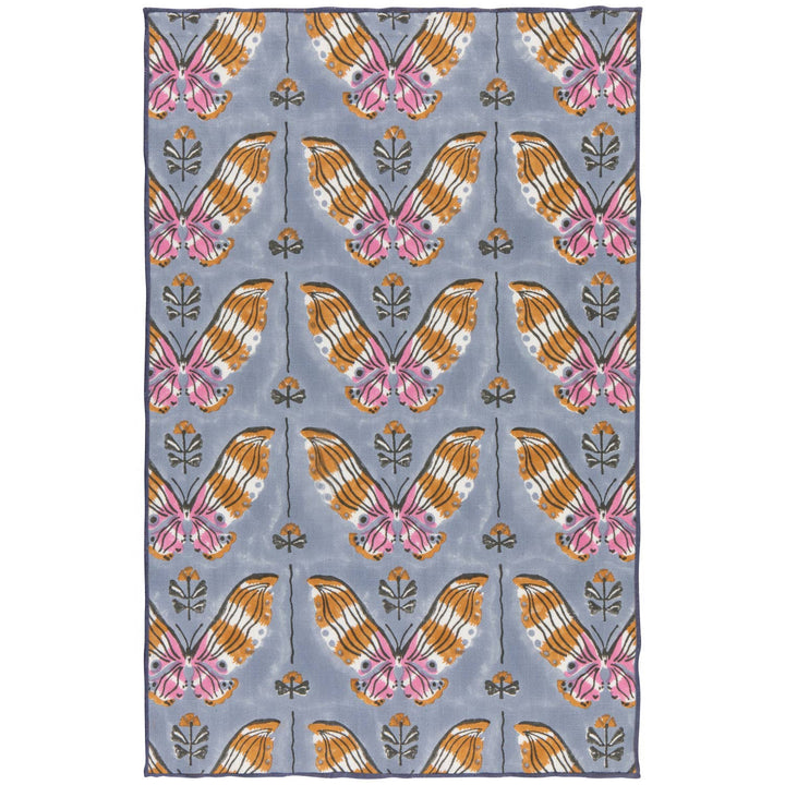 Aurora Block Print Dishtowel
