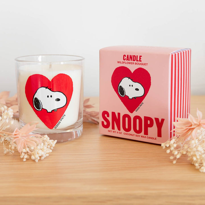 3P4 x Peanuts® Candle - Snoopy Heart