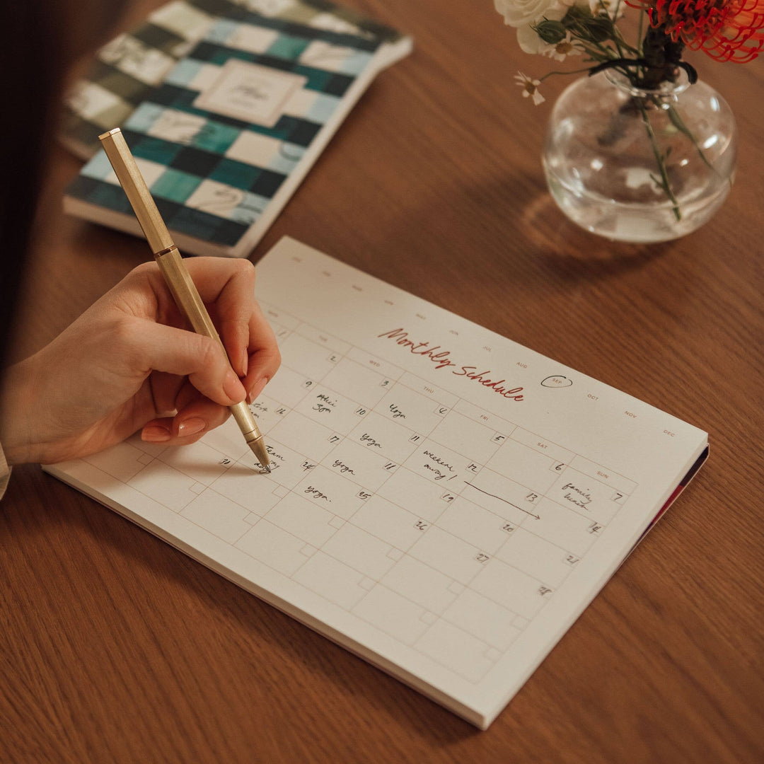 Picnic Undated Productivity Monthly Planning Pad