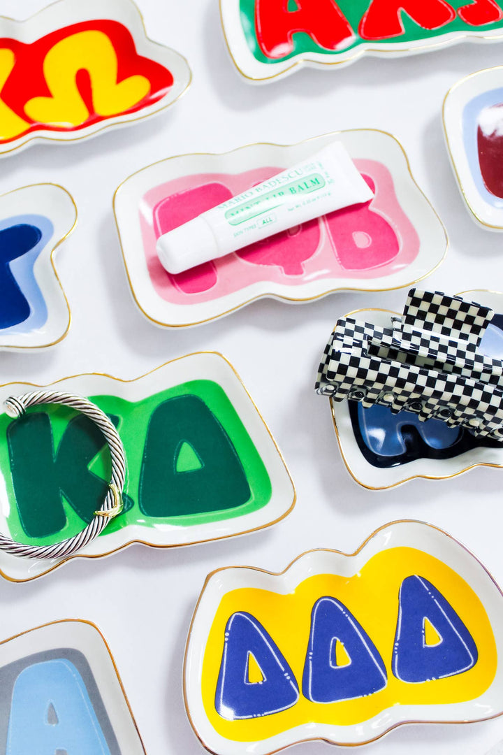 Sorority Trinket Tray: DELTA GAMMA