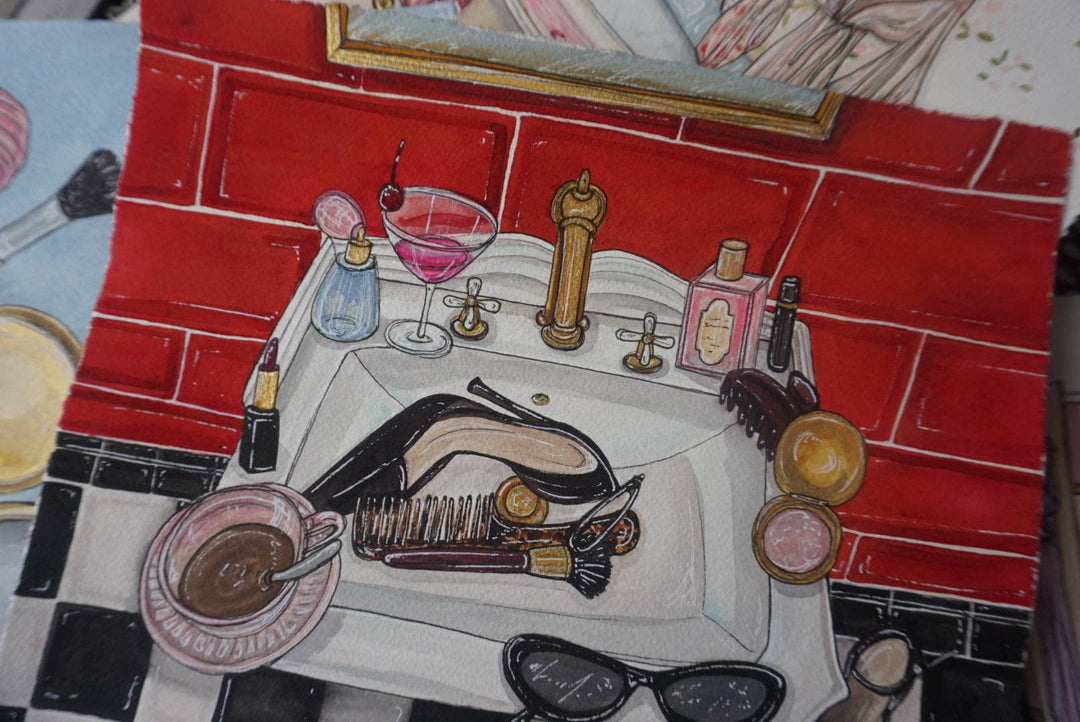 The Art of Getting Ready Fine Art Print: 11x14