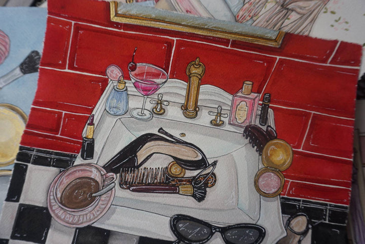 The Art of Getting Ready Fine Art Print: 11x14