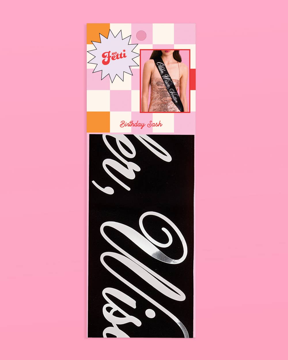 Older, Wiser, Hotter Birthday Sash