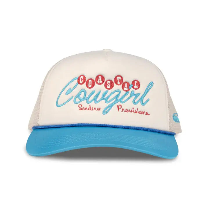 Coastal Cowgirl Hat: Cream/Brown