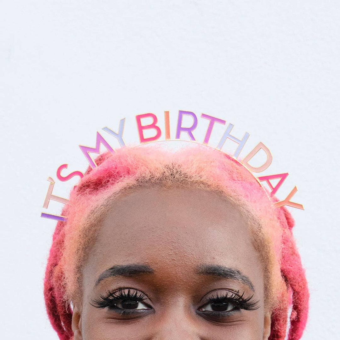 Rose It’s My Birthday Headband | Birthday Party Supplies |