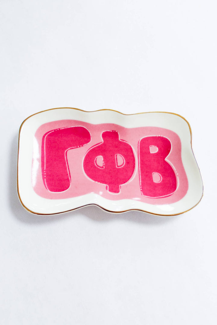 Sorority Trinket Tray: DELTA GAMMA