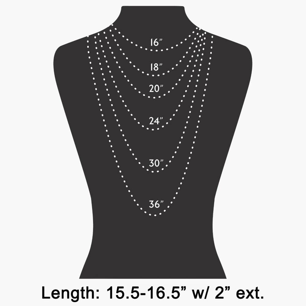 Dainty Mixed Layered Chain Necklace: Gold