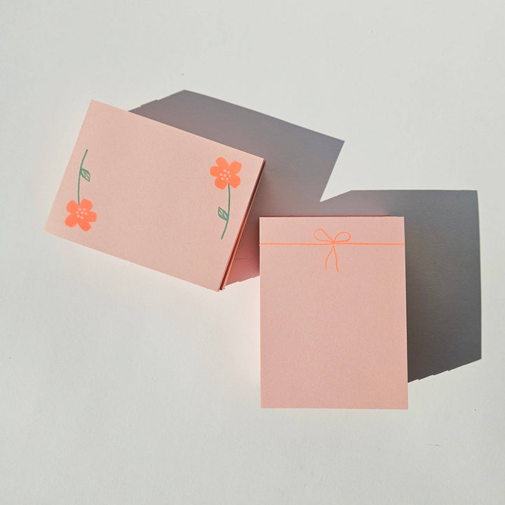 Bow - Risograph Small Notepad