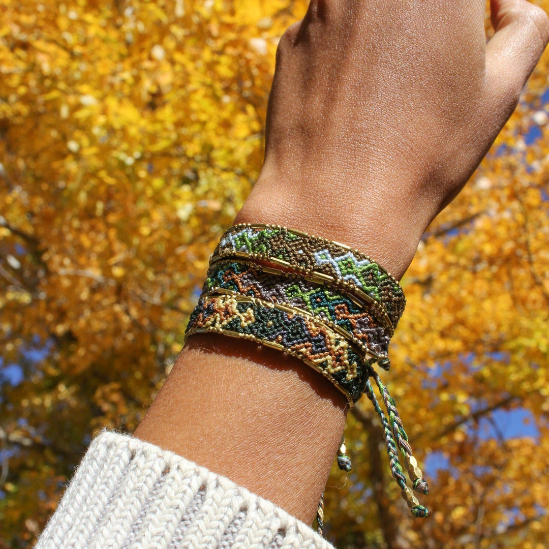 Olive Camo - Bali Friendship Bracelet