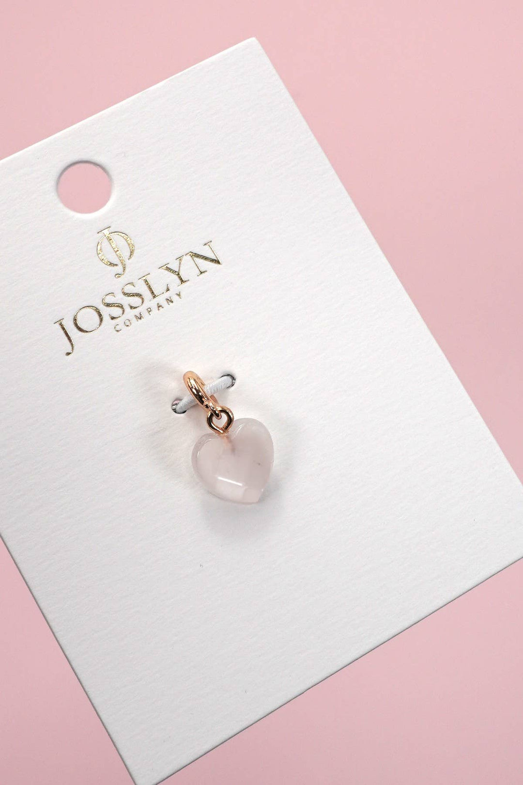 Porcelain Flower Pearl Bag Charm