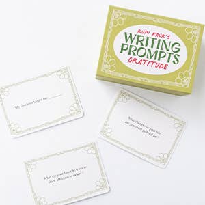 Rupi Kaur's Writing Prompts Gratitude by Rupi Kaur