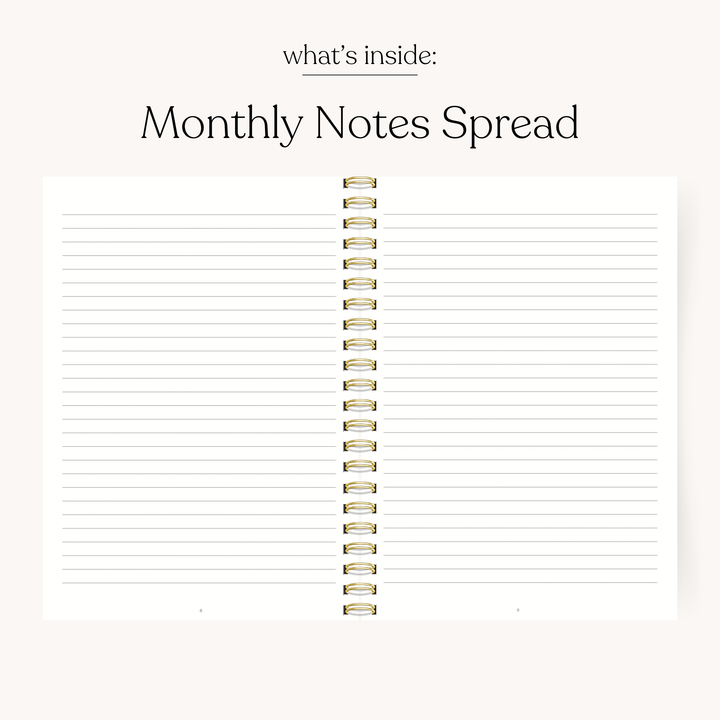 Forget Me Nots 2025-26 Academic Planner: 8.5x11