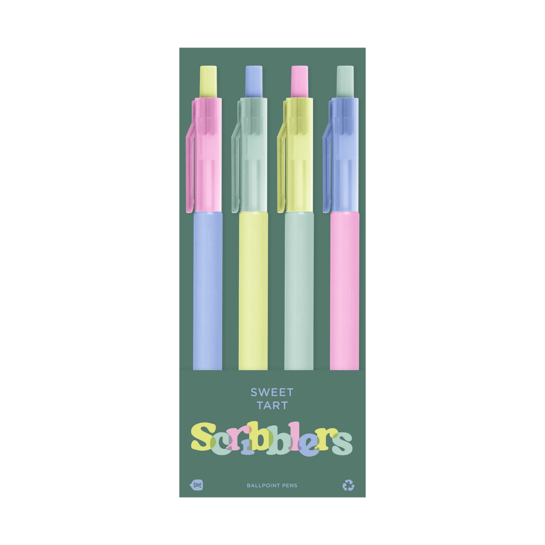 Orange Crush Scribbler 4 Pack