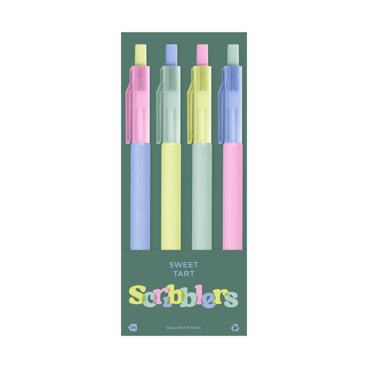 Orange Crush Scribbler 4 Pack