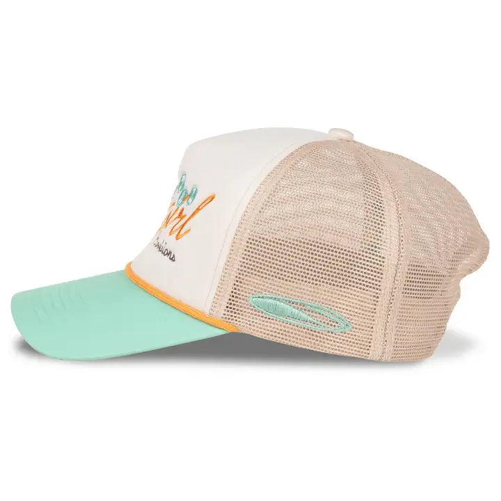 Coastal Cowgirl Hat: Cream/Brown