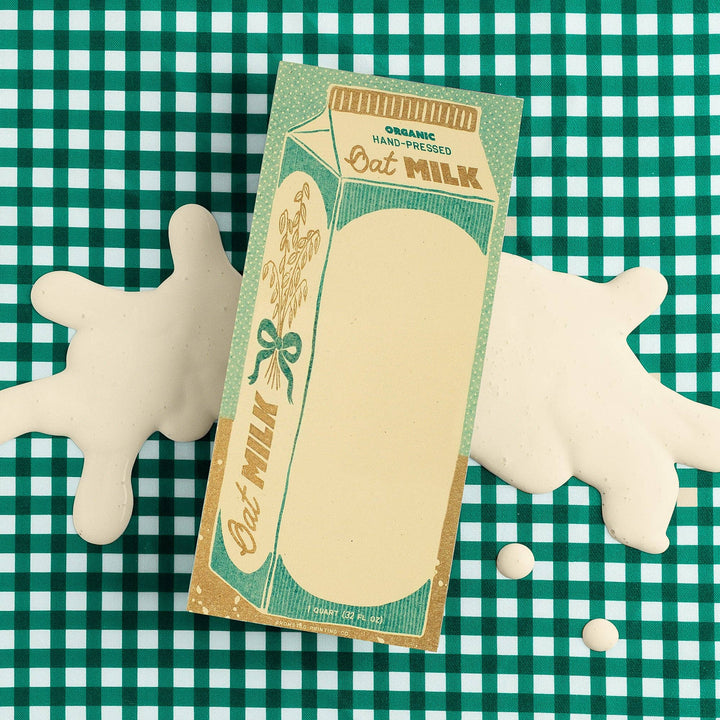 Oat Milk - Risograph Notepad