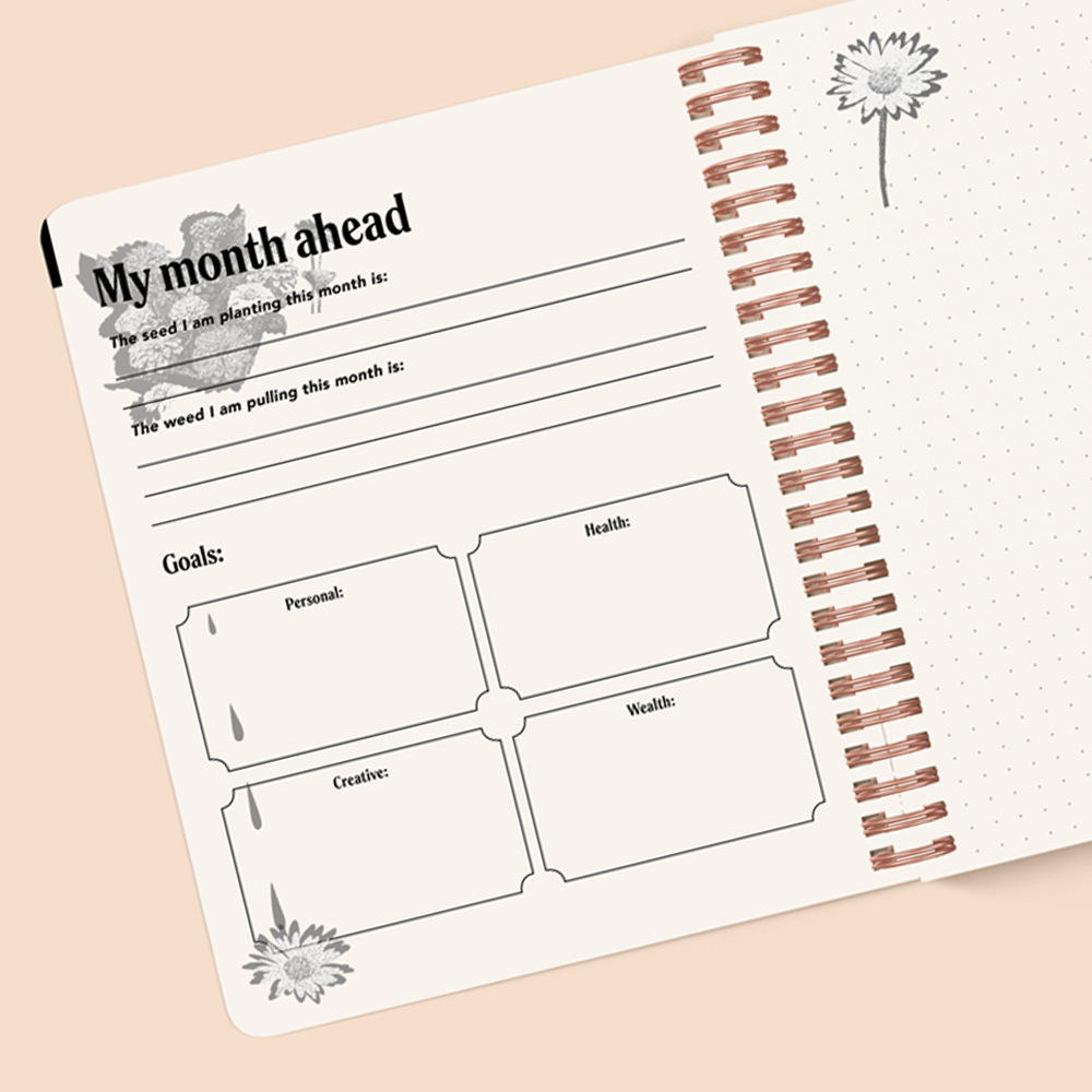 Rainbow Vision Undated Planner