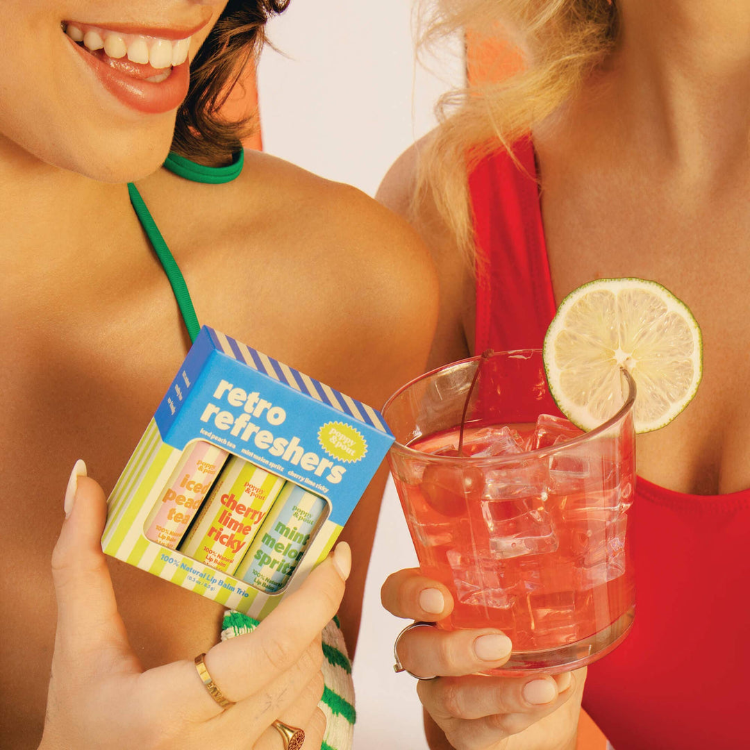 Retro Refreshers Lip Balm Trio - Gift set