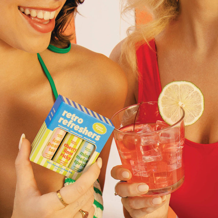 Retro Refreshers Lip Balm Trio - Gift set