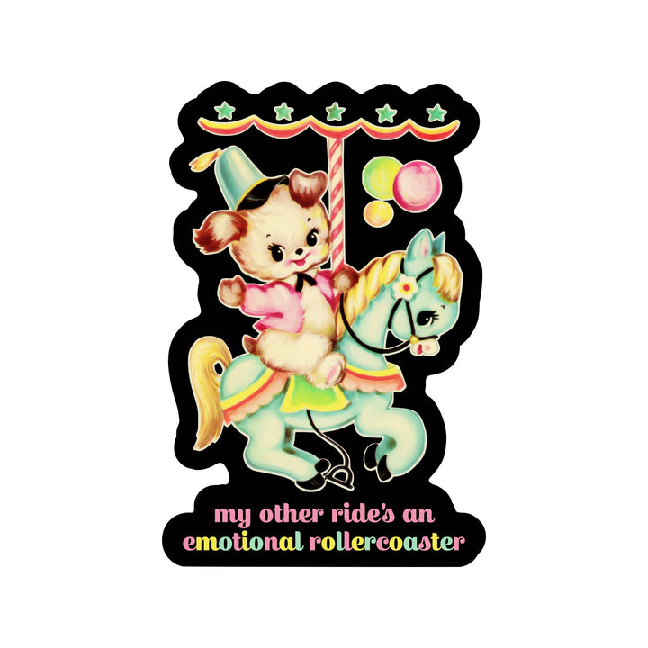 Emotional Rollercoaster Sticker