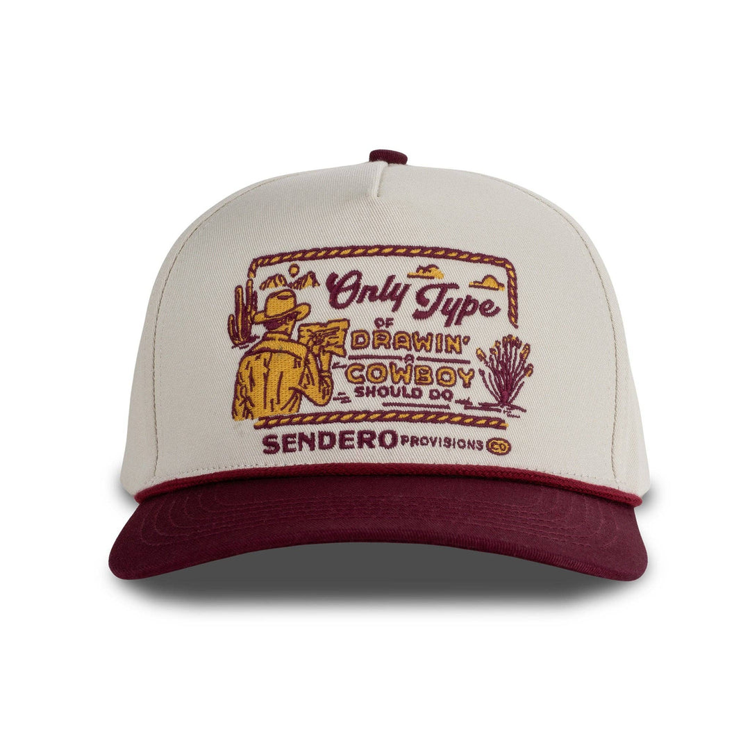 Cowboy Drawin' Hat