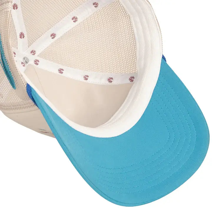 Coastal Cowgirl Hat: Cream/Brown