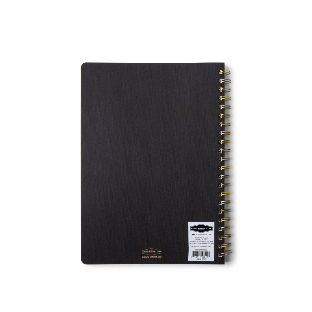 Twin Wire Journal - Large: Terracotta