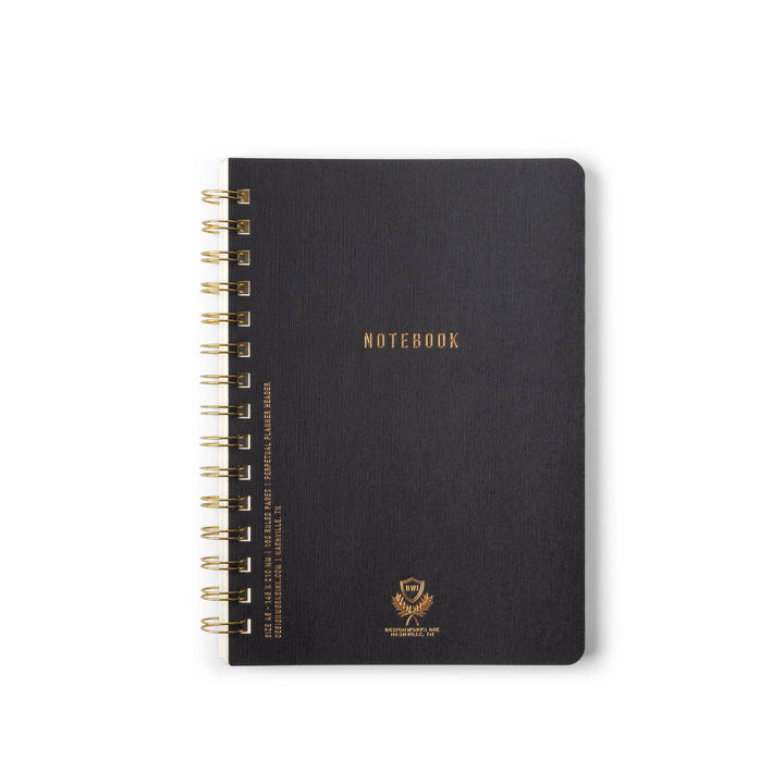 Twin Wire Journal - Small: Juniper / 6" X 8.25"