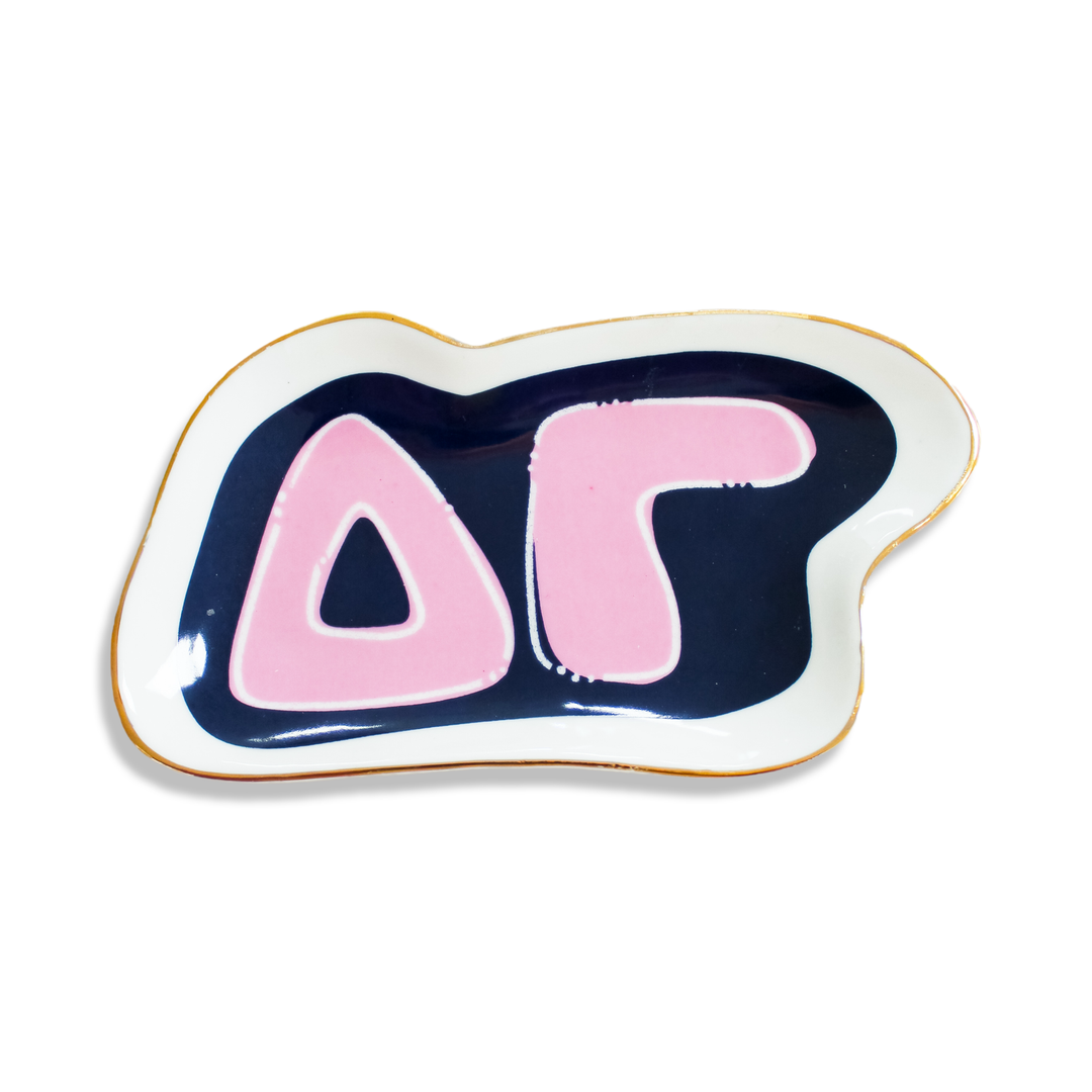 Sorority Trinket Tray: GAMMA PHI BETA