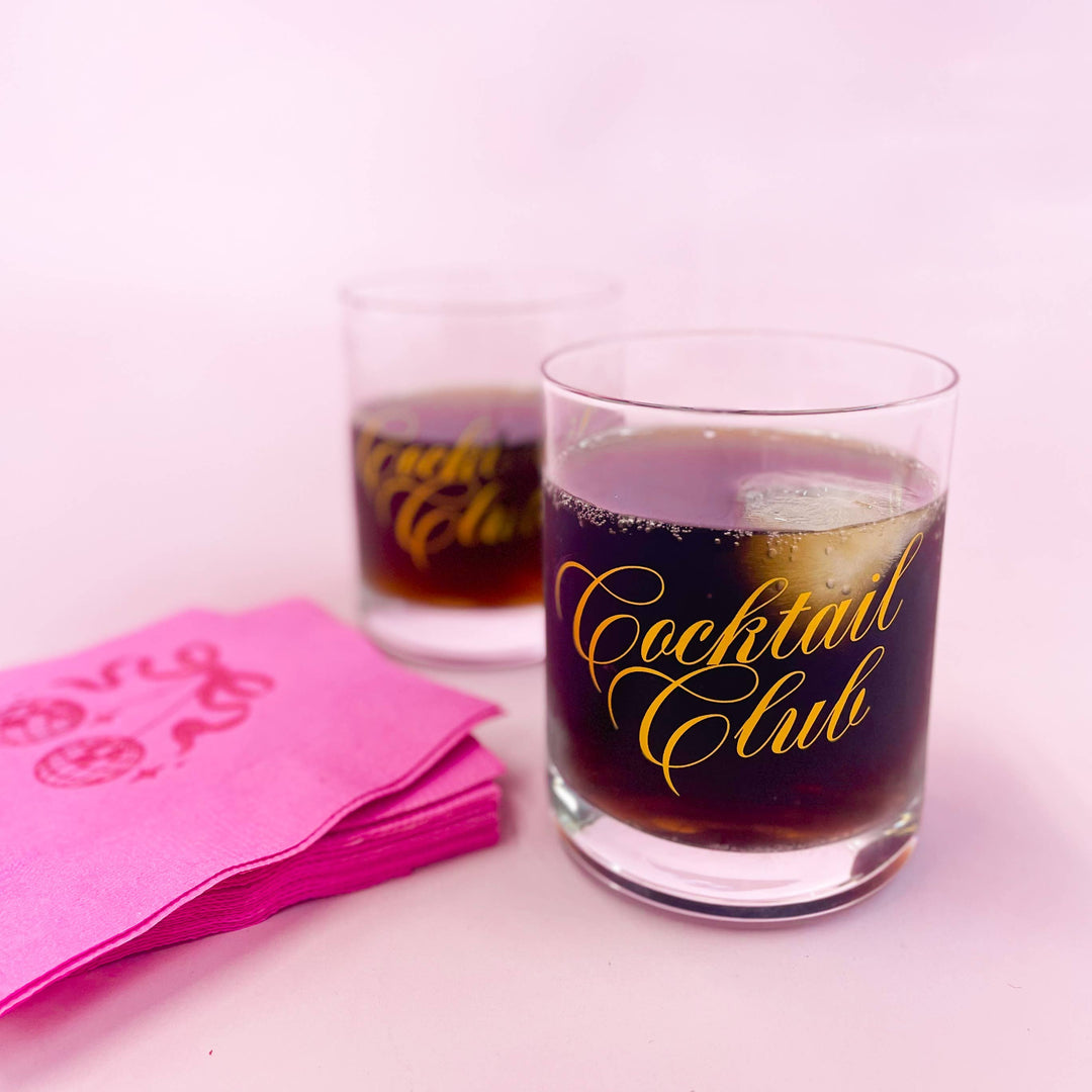 Gold Cocktail Club Cocktail Glass