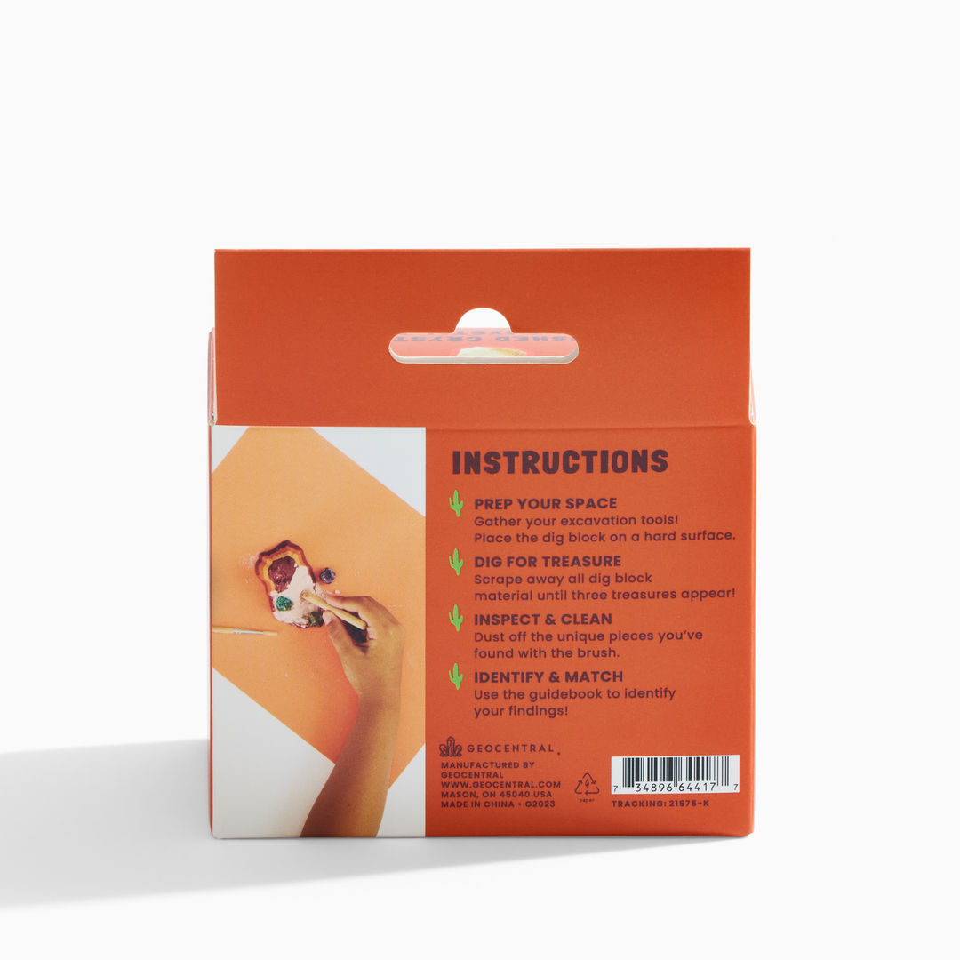 Desert Canyon Dig Kit – Educational Crystal Excavation Set
