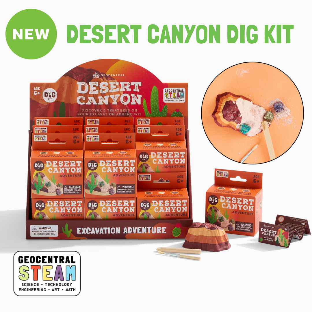 Desert Canyon Dig Kit – Educational Crystal Excavation Set