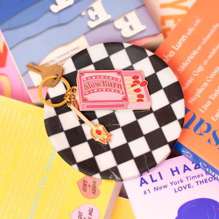 Matches Enamel Keychain