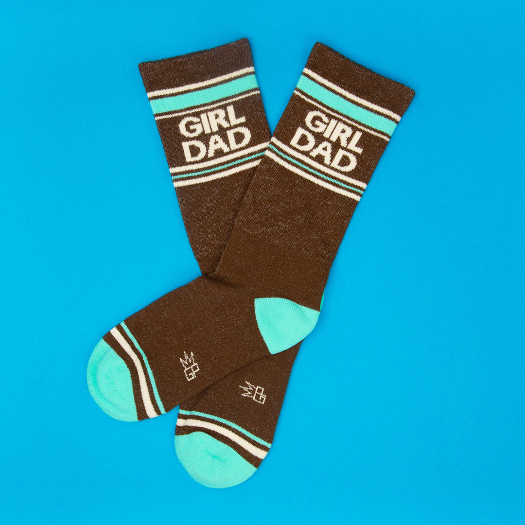 Girl Dad Gym Crew Socks