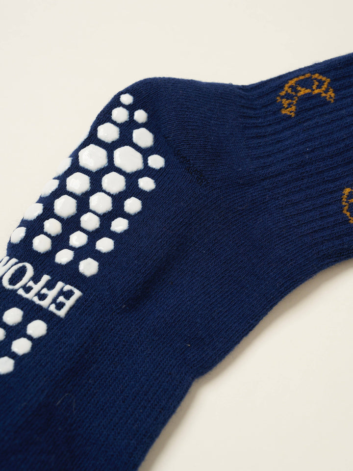 🥐 Croissant Ruffle Grip Sock