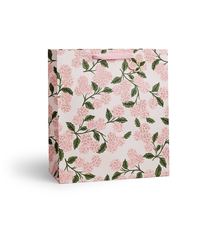 Pink Hydrangea Gift Bag: Extra Large