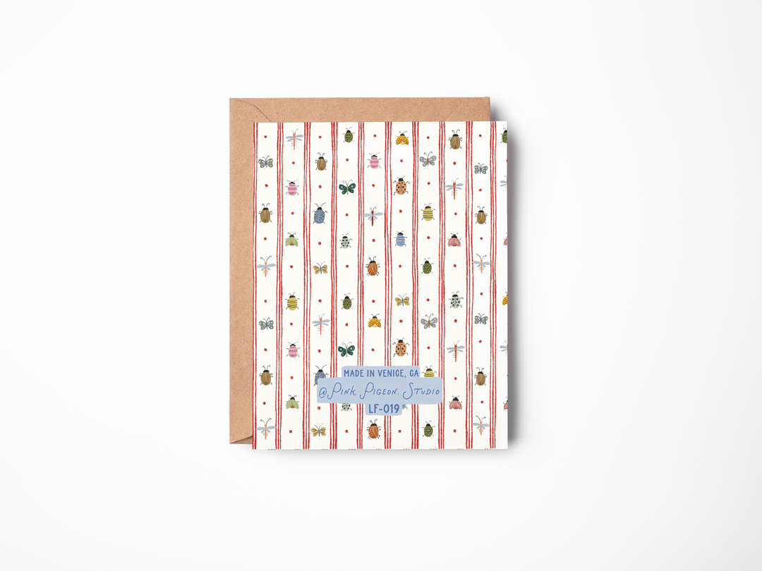 Never Stop Bugging Card