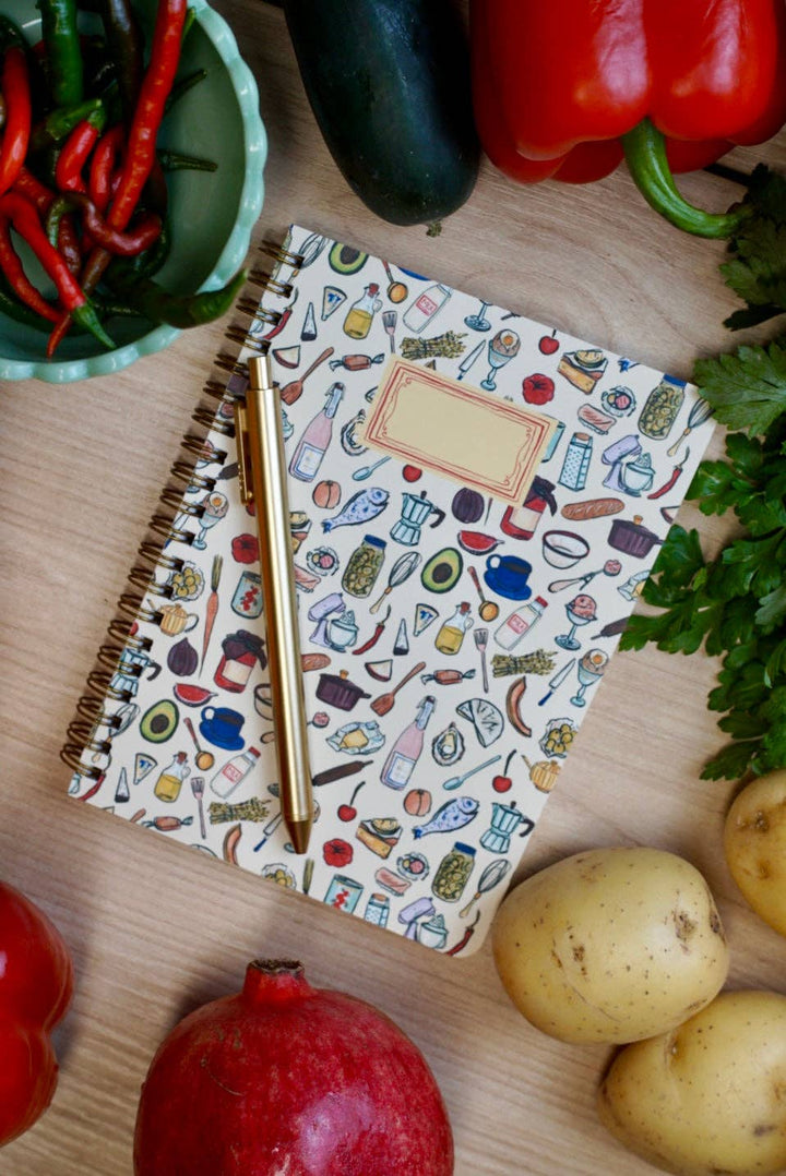 Kitchen Spiral Notebook: 50 pages