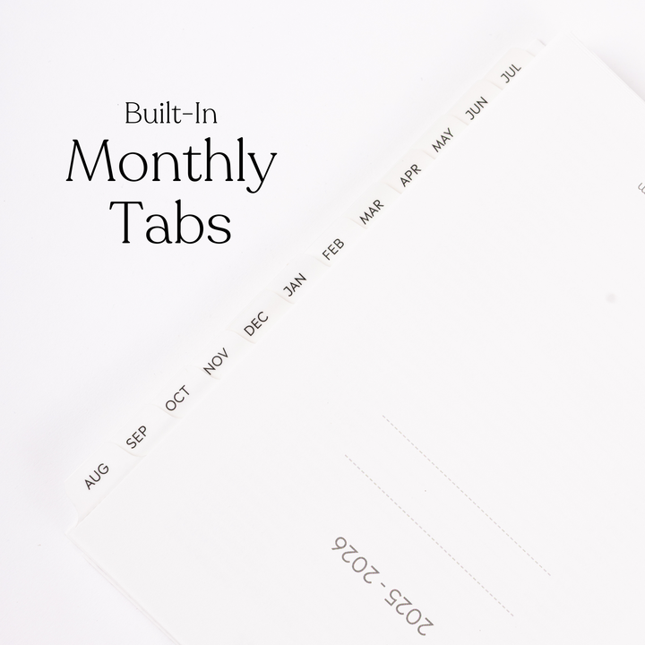 Summer Meadows 2025-2026 Academic Planner: 8.5x11