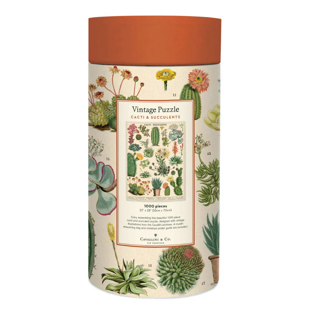 Cacti & Succulents 1,000 Piece Puzzle