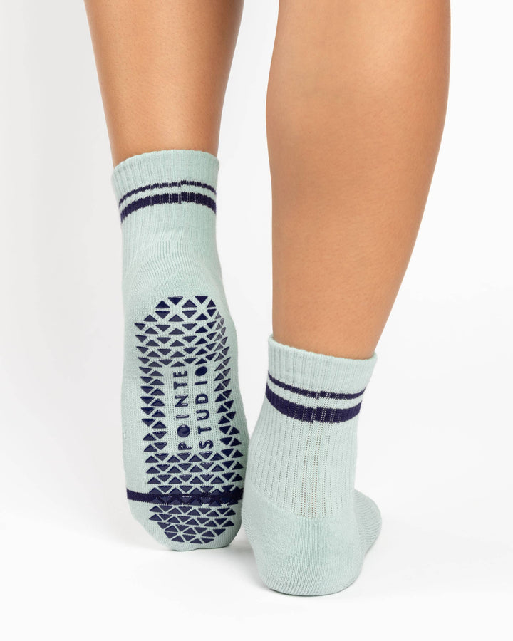 Women's Varsity Ankle Grip Sock: M/L