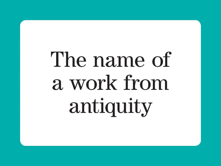 Literary Quicktionary